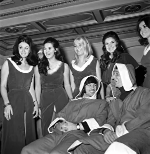 Wags Prints: George Best and his ex girlfriend Eva Haralsted met but did not speak at a get together