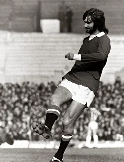 Sporting Legend Prints: George Best Football Player - March 1972 of Manchester United