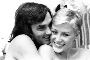 George Best and his girlfriend Angela Macdonald - James pictured at the London home