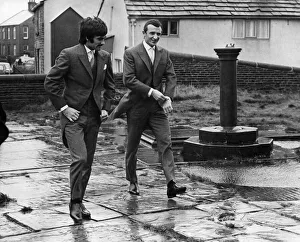 Suit Prints: George Best of Manchester United was best man for the wedding of Manchester City
