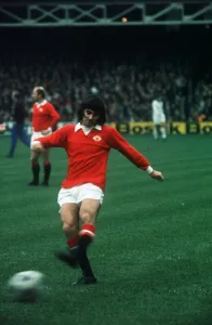 Sporting Legend Prints: George Best Manchester United football November 1972