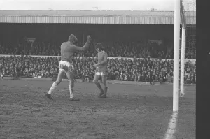 George Best playing for Manchester United v West Bromwich Albion. 18th January 1964