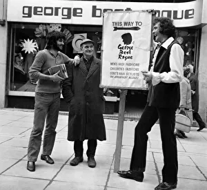 George Bests Boutique: Recording star Don Fardon called with some of his