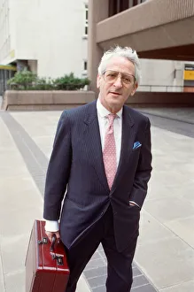 Court Prints: George Carman QC for Ken Dodd, pictured during Ken Dodds tiral. 21st June 1989