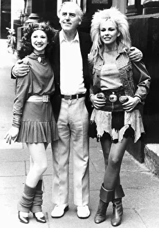 George Cole Actor with Bonnie Langford and Pamela Stephenson for