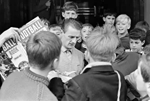 George Eastham, who completed a move from Arsenal to Stoke City Football Club in
