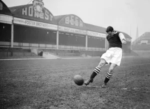 Magicfeet Prints: George Edwards Aston Villa FC Circa December 1946 - January 1947