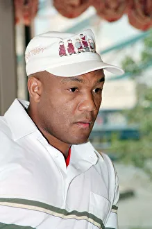 George Foreman, tomorrow he is fighting Terry Anderson at the London Arena