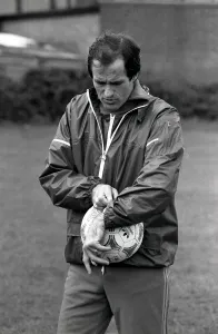 George Graham during a training session at Millwall 26 / 09 / 1984