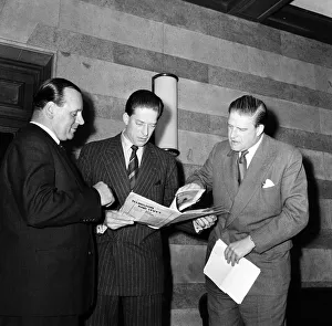 George Henry Hubert Lascelles, 7th Earl of Harewood (center