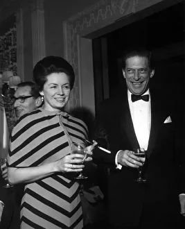 George Henry Hubert Lascelles, 7th Earl of Harewood & Countess Harewood arriving for