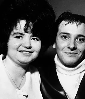 George Hunter 23 year old of 139 Wishart Street Dennistoun with his wife George Hunter