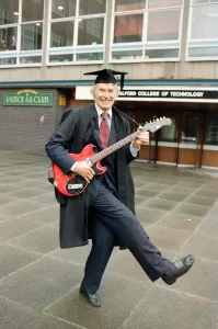 Gown Prints: George Martin launching the worlds first degree course in pop music