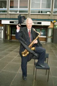 00921 Prints: George Martin launching the worlds first degree course in pop music