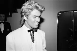 George Michael, singer, pictured at the British Phonographic Industry, BPI Awards