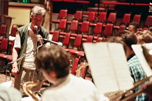 Georgie Fame at Birmingham Town Hall with kids from the Birmingham Schools Jazz Orchestra