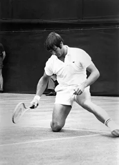 Gerald Battrick, pictured during the Northern Lawn Tennis Tournament at Didsbury on 4th