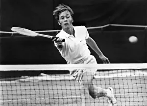 Gerald Battrick, pictured during the Northern Lawn Tennis Tournament at Didsbury on 4th