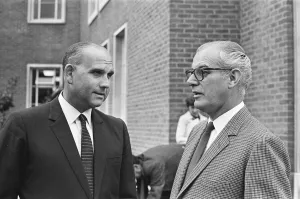 Make Up Prints: Gerald Thomas (LEFT) (the films director) with Peter Rogers (RIGHT - the films producer