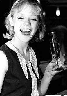 Wine Prints: Geraldine Sinclair using new cutlery and glasses at the Steak Encore restaurant Leicester