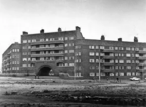 Gerard Gardens, a tenement block in Liverpool city centre, Merseyside