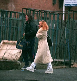 Geri Halliwell alias Ginger Spice with Giovani Laporta 1997