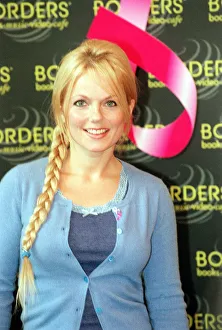 GERI HALLIWELL October 1999 AT THE LAUNCH OF HER NEW BOOK AT BORDERS IN GLASGOW