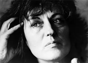 Landscape Prints: Germaine Greer Feminist writer author commentator April 1982
