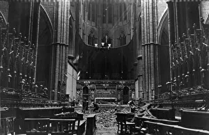 German air raid on the city of London during the Second World War