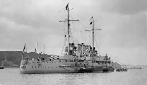 The German Imperial Navy Battleship SMS Helgoland Circa 1918