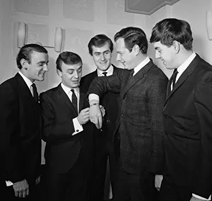 Gerry and the Pacemakers, who, on their way from Hanley in Staffordshire to Ipswich to