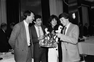00748 Prints: Ghislaine Maxwell, a Director of Oxford United Football Club