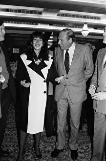 00748 Prints: Ghislaine Maxwell, a Director of Oxford United Football Club