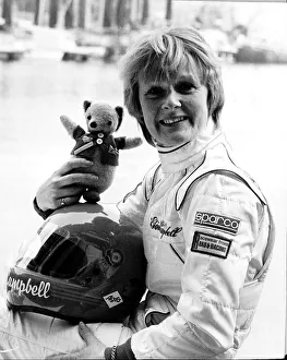 Gina Campbell daughter of the late Sir Donald Campbell who holds the World Water Speed