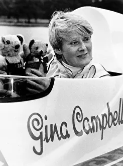 Gina Campbell daughter of the World Water Speed Record holder Sir Donald Campbell