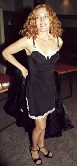 Gina G at The Brit Awards February 1997 held at Earls Court in London