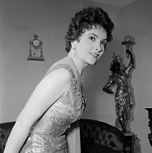Glamorous Prints: Gina Lollobrigida February 1954 Italian Actress in London