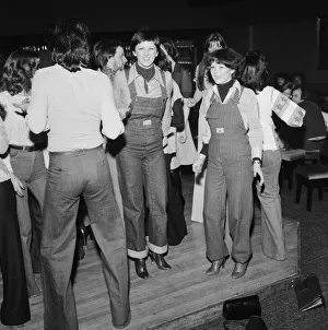 Girls on the dancefloor inside the nightclub Slack Alice in Manchester which belongs to