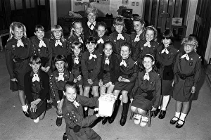 Brownies Prints: Girls from Mount Methodist Brownie Pack are helping boost the Stop Press Stampede