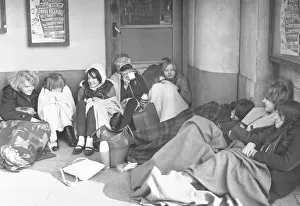 Girls queued all night to get tickets to see The Walker Brothers at Coventry Theatre