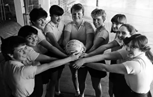 These girls in Sacred Heart RC Secondary Schools netball team will be fighting hard