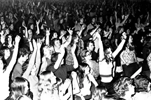 Glam rock band Slade perform in concert at Newcastle City Hall 4 November 1972