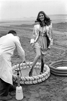 Glamour / Unusual / Humour: New detergent for removal of oil publicity stunt. Miss U. K