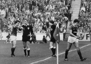 Glasgow Rangers 0 v Aberdeen 3 Scottish Premier Division match at Ibrox