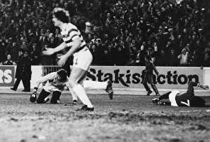 Pat Bonner Prints: Glasgow Rangers 1 v Celtic 0. Scottish Premier Division match at Ibrox