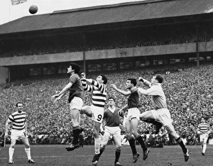 Glasgow Rangers 1 v Celtic 1. Scottish Cup final match at Hampden Park, Glasgow