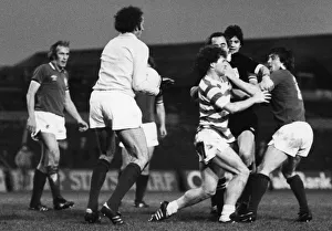 Confrontation Prints: Glasgow Rangers 3 v Celtic 0. Scottish Football League match at Ibrox