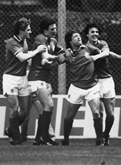 Glasgow Rangers 3 v Celtic 0. Scottish Premier Division match at Ibrox