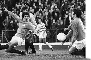 Controversy Prints: Glasgow Rangers 3 v Celtic 1. Scottish Premier Division match at Ibrox
