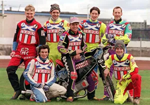 Glasgow Tigers speedway team 1999 Ashfield Stadium Team - 1 Mick Powell
